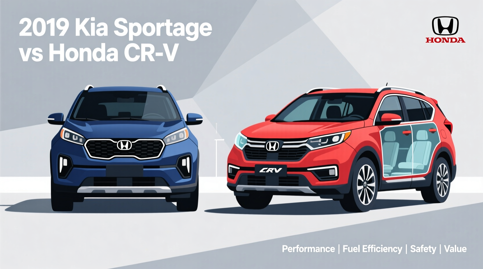 sportage 2019 vs cr v 2019