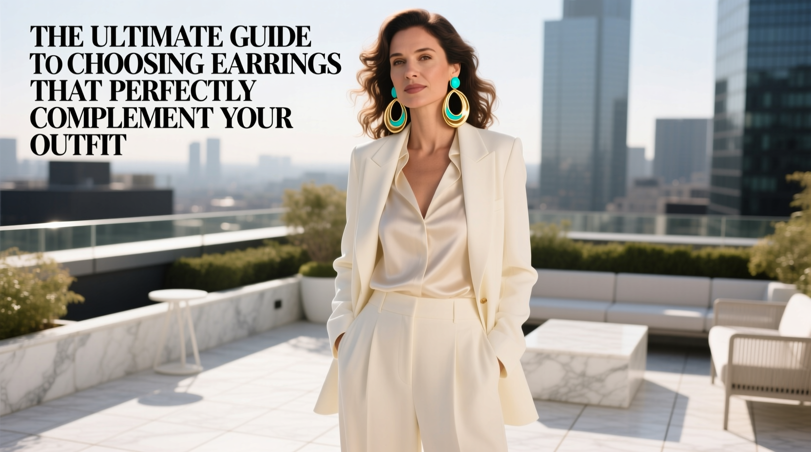 the ultimate guide to choosing earrings that perfectly complement your outfit