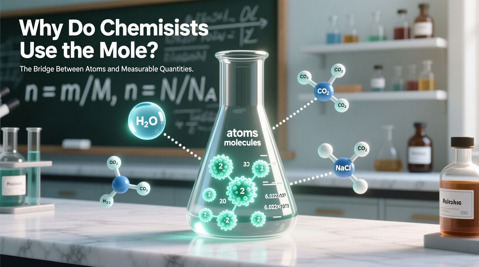 why do chemists use the mole understanding the concept