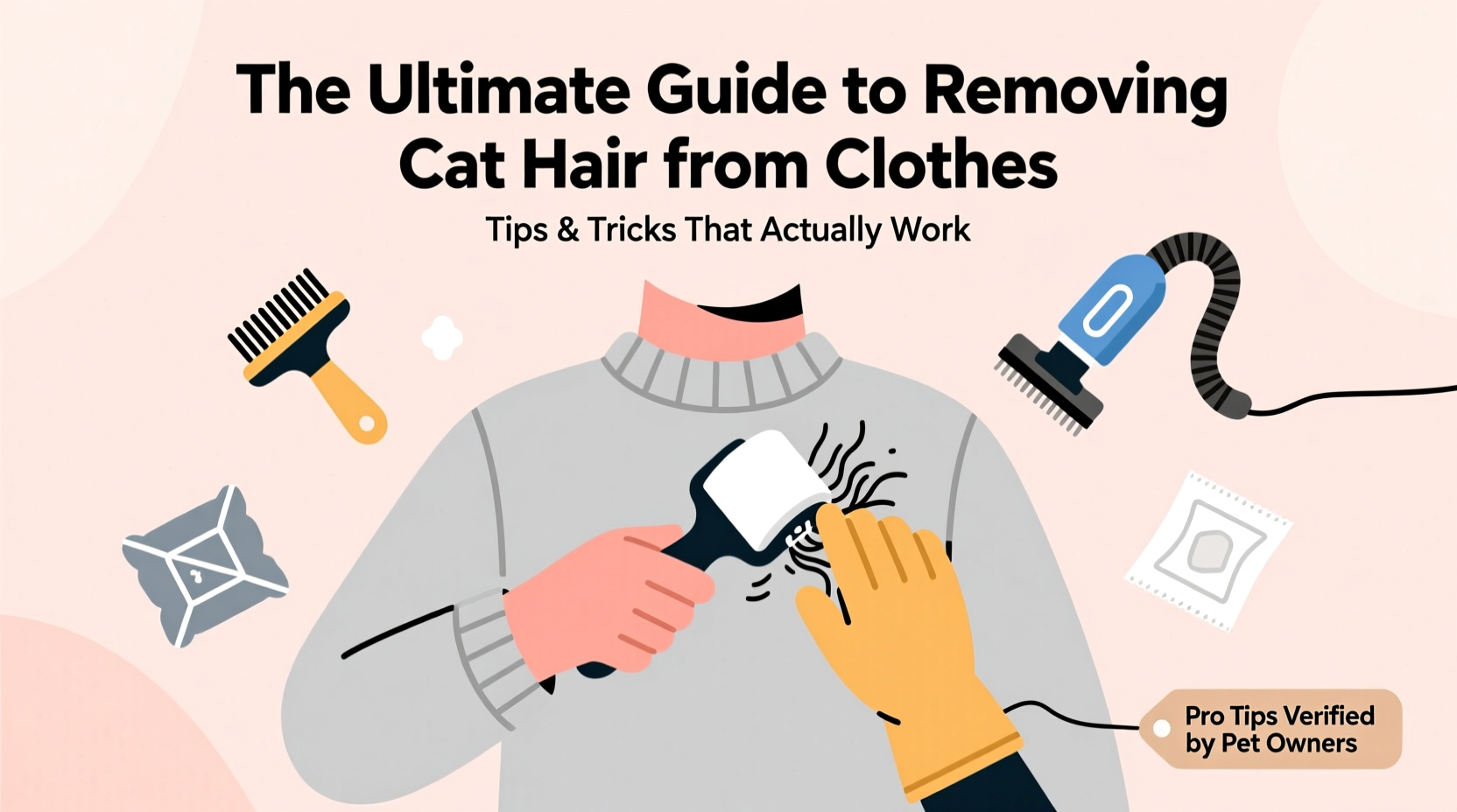 the ultimate guide to removing cat hair from clothes tips and tricks that actually work