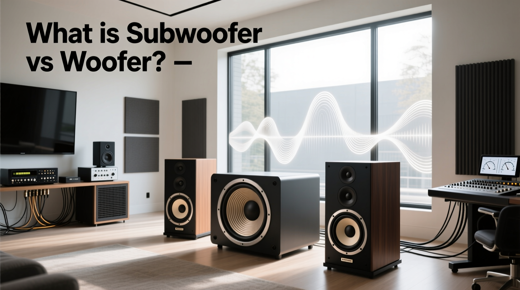 Subwoofer vs Woofer Guide: How to Choose the Right Bass Speaker