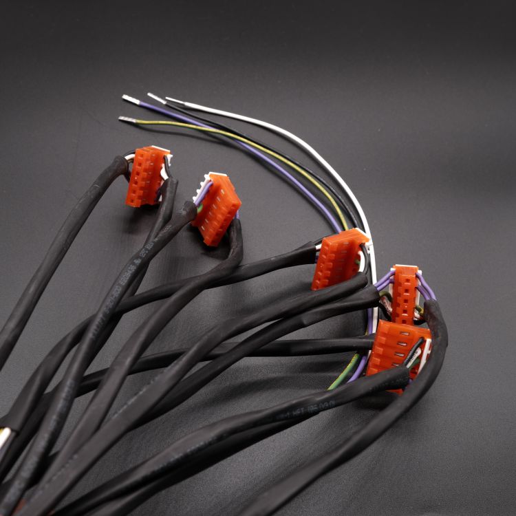 PVC Jacket Vehicle Motorcycle Motor Wire Harness Assembly ISO9001 ODM