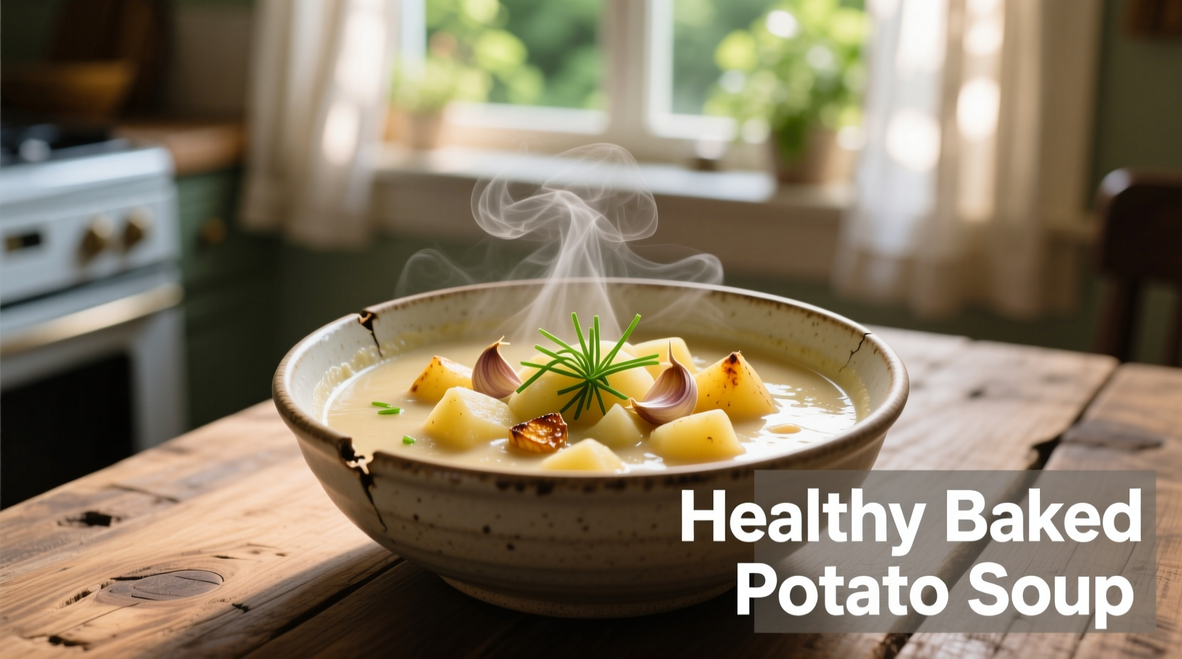 healthy baked potato soup