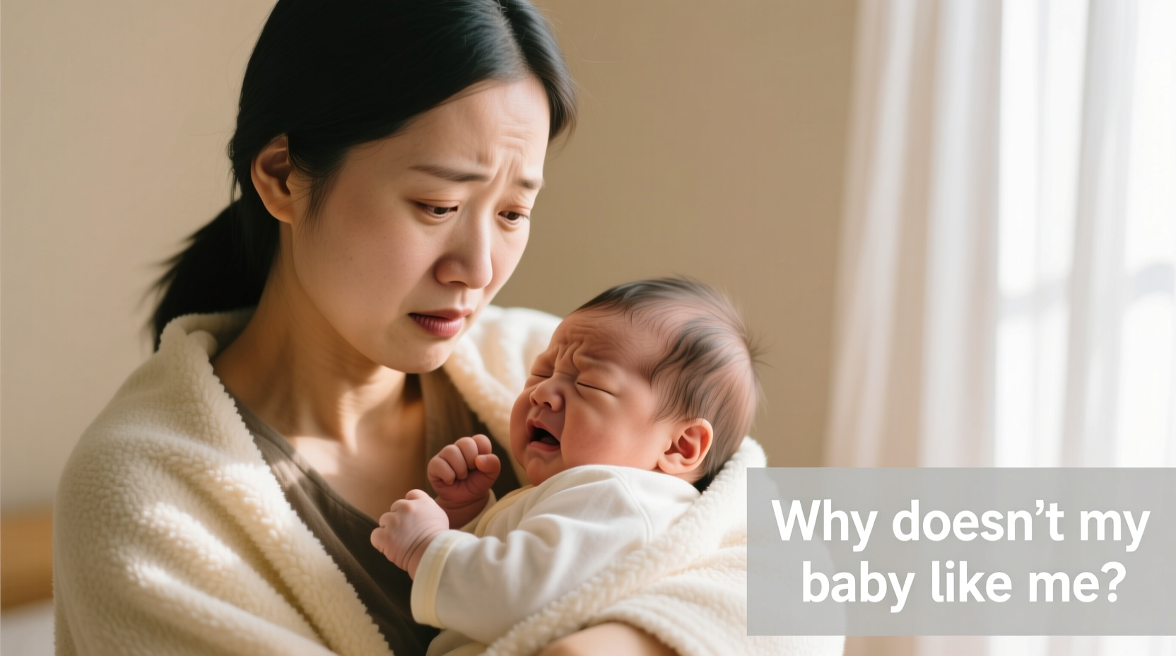 baby doesnt like me reasons what to do