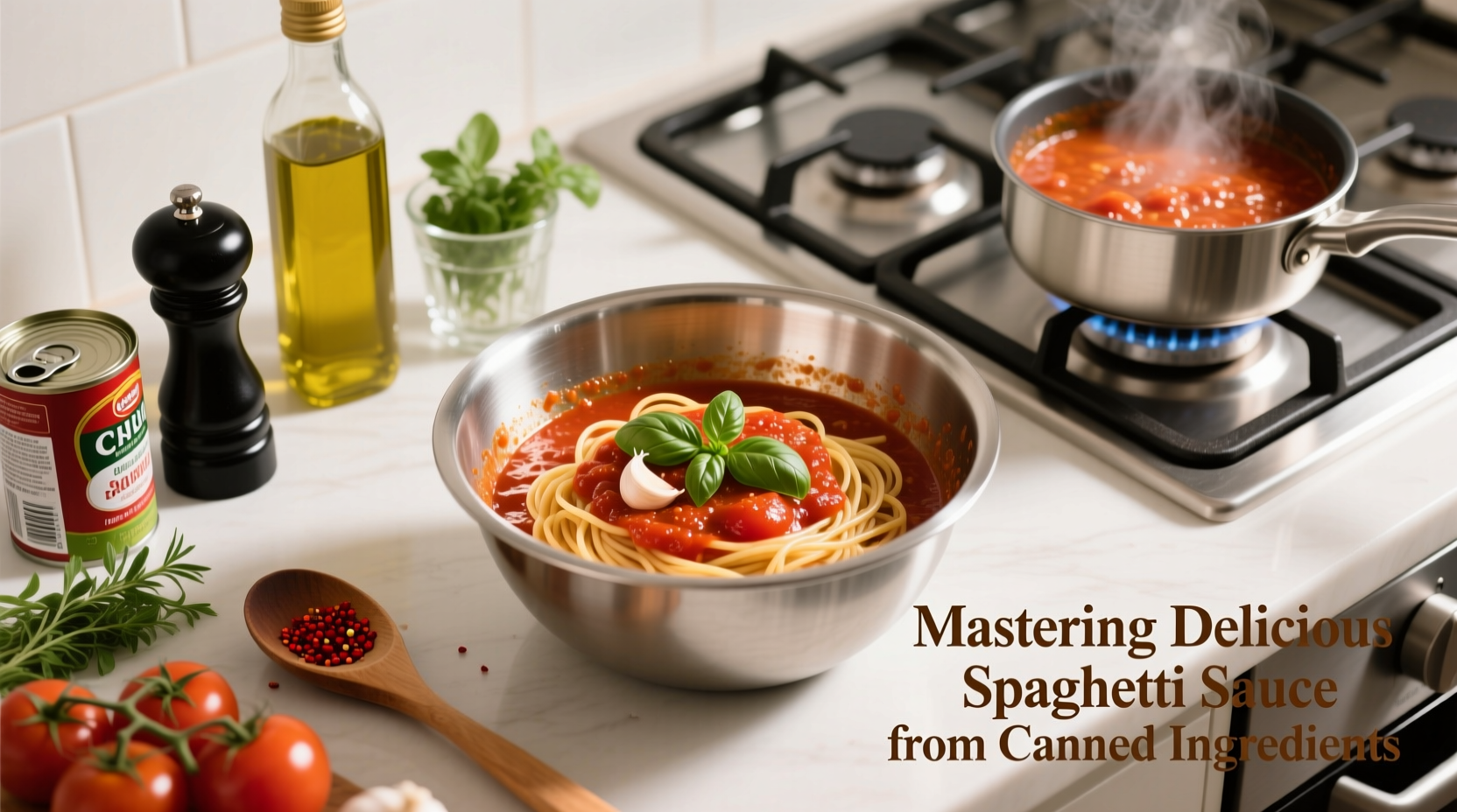 mastering delicious spaghetti sauce from canned ingredients a step by step guide