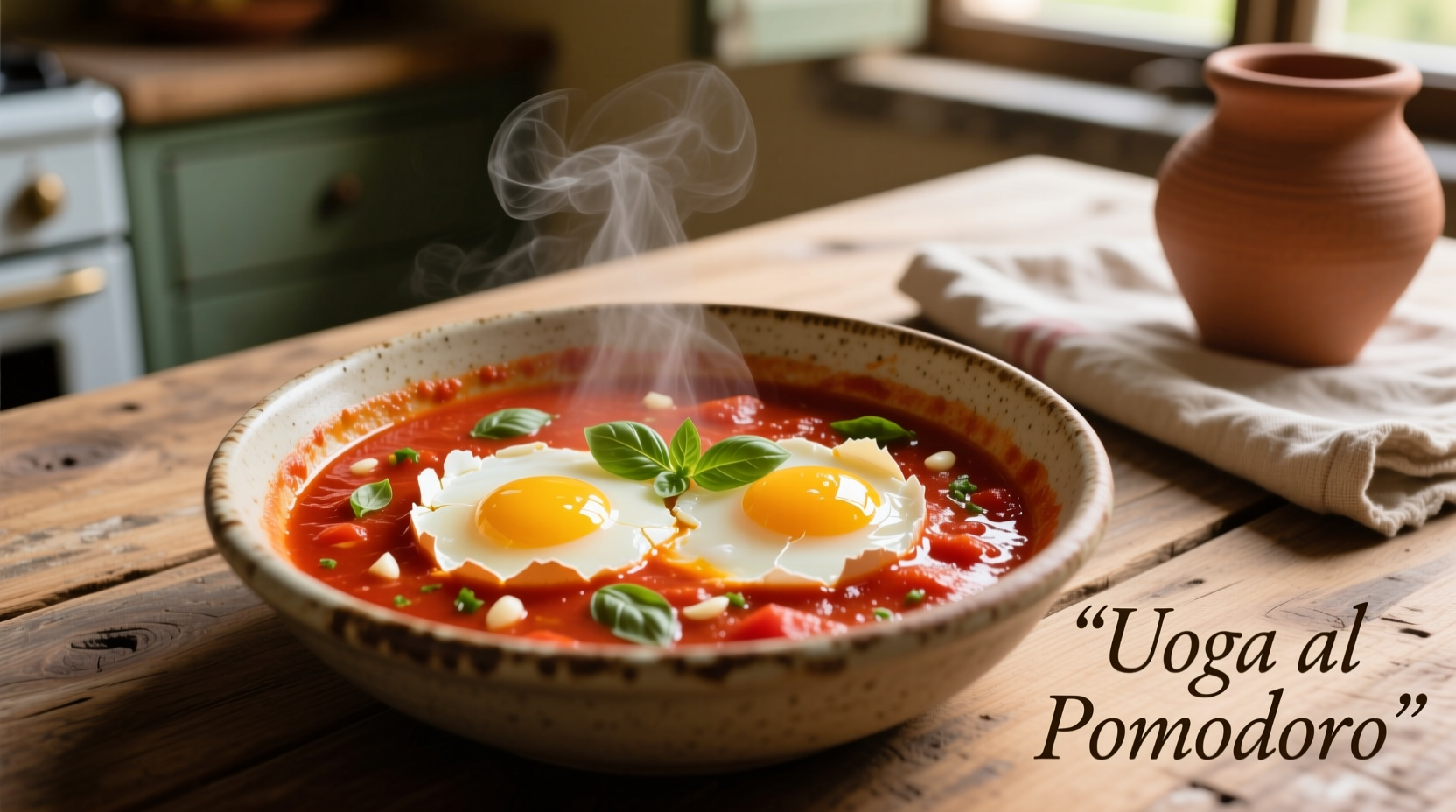 eggs in tomato sauce