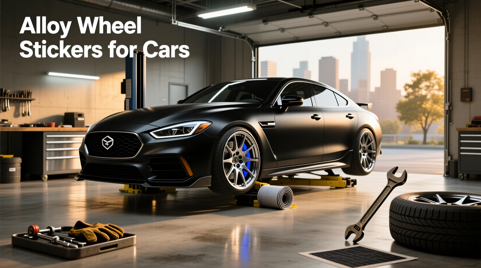 How to Choose & Apply Alloy Wheel Stickers for Cars