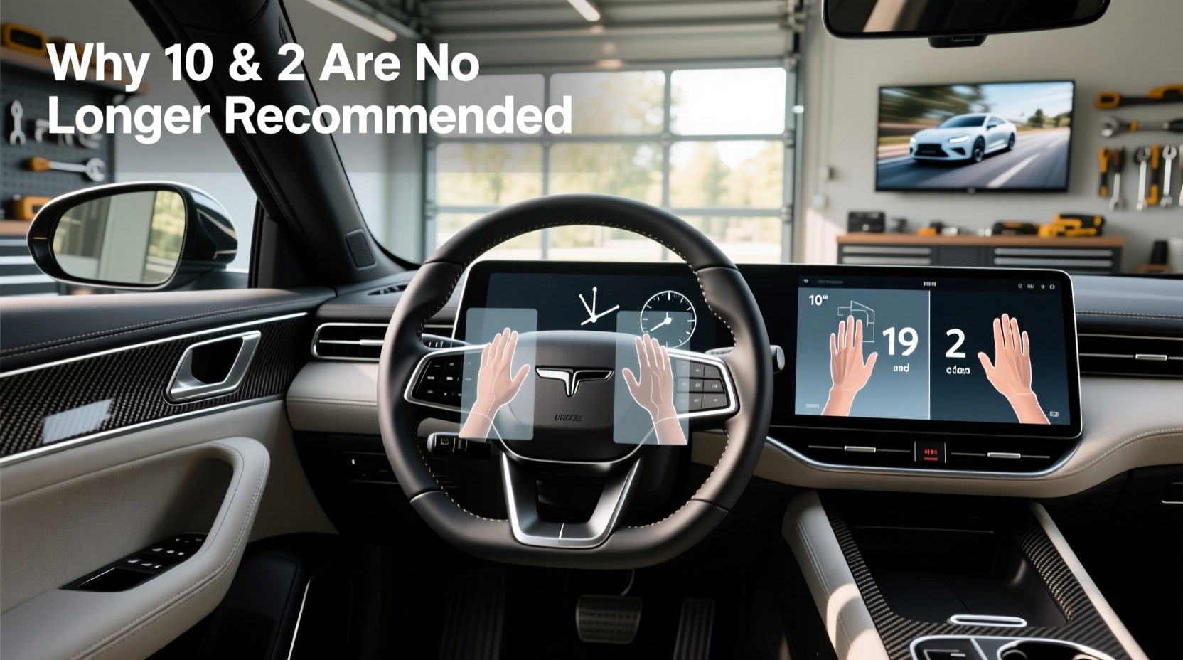How to Choose a 10-Inch Steering Wheel: Why 10 and 2 Is No Longer Recommended