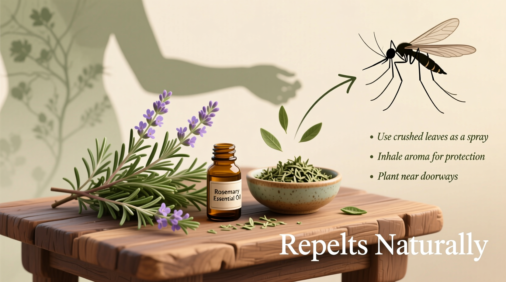 How to Use Rosemary to Repel Mosquitoes Naturally