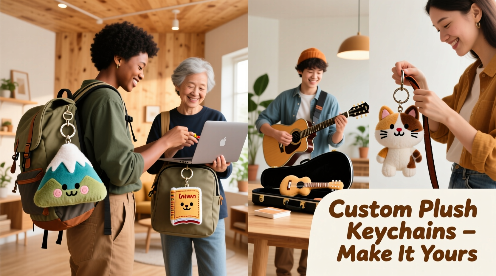 creative ways to personalize your belongings using plush keychains