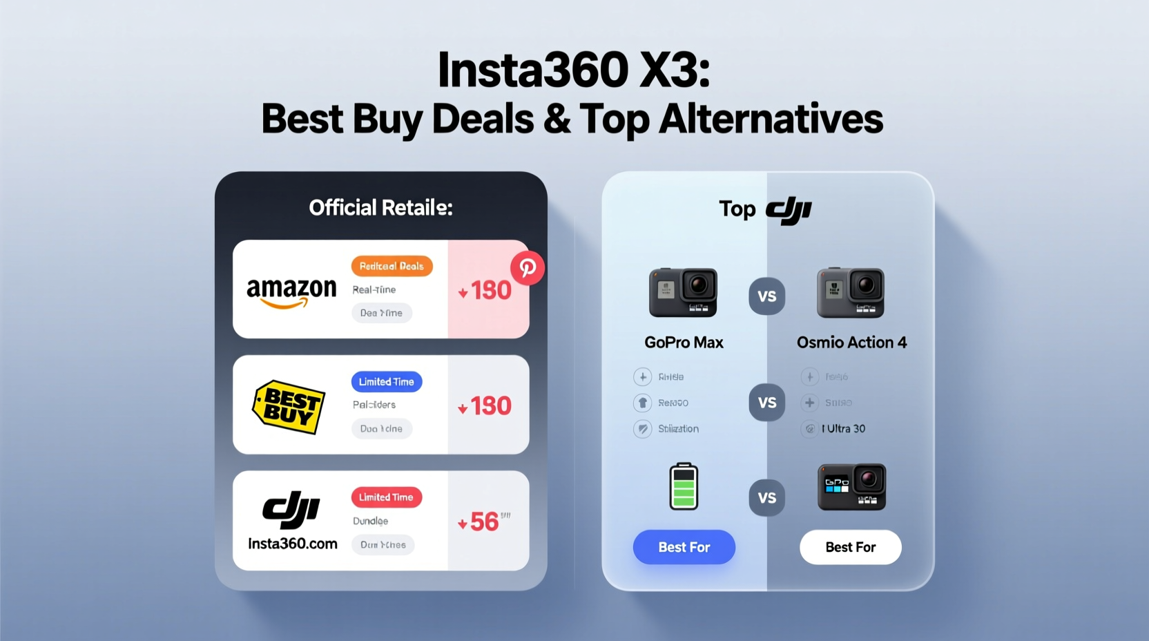 instant guide to insta360 x3 best buy deals and alternatives