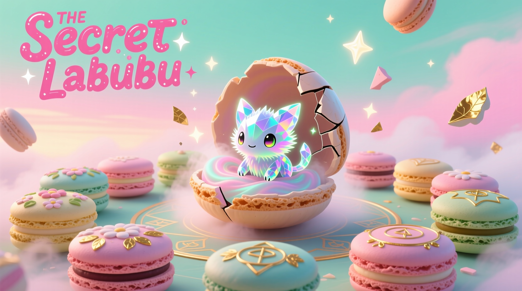 what is the secret labubu in the exciting macaron series