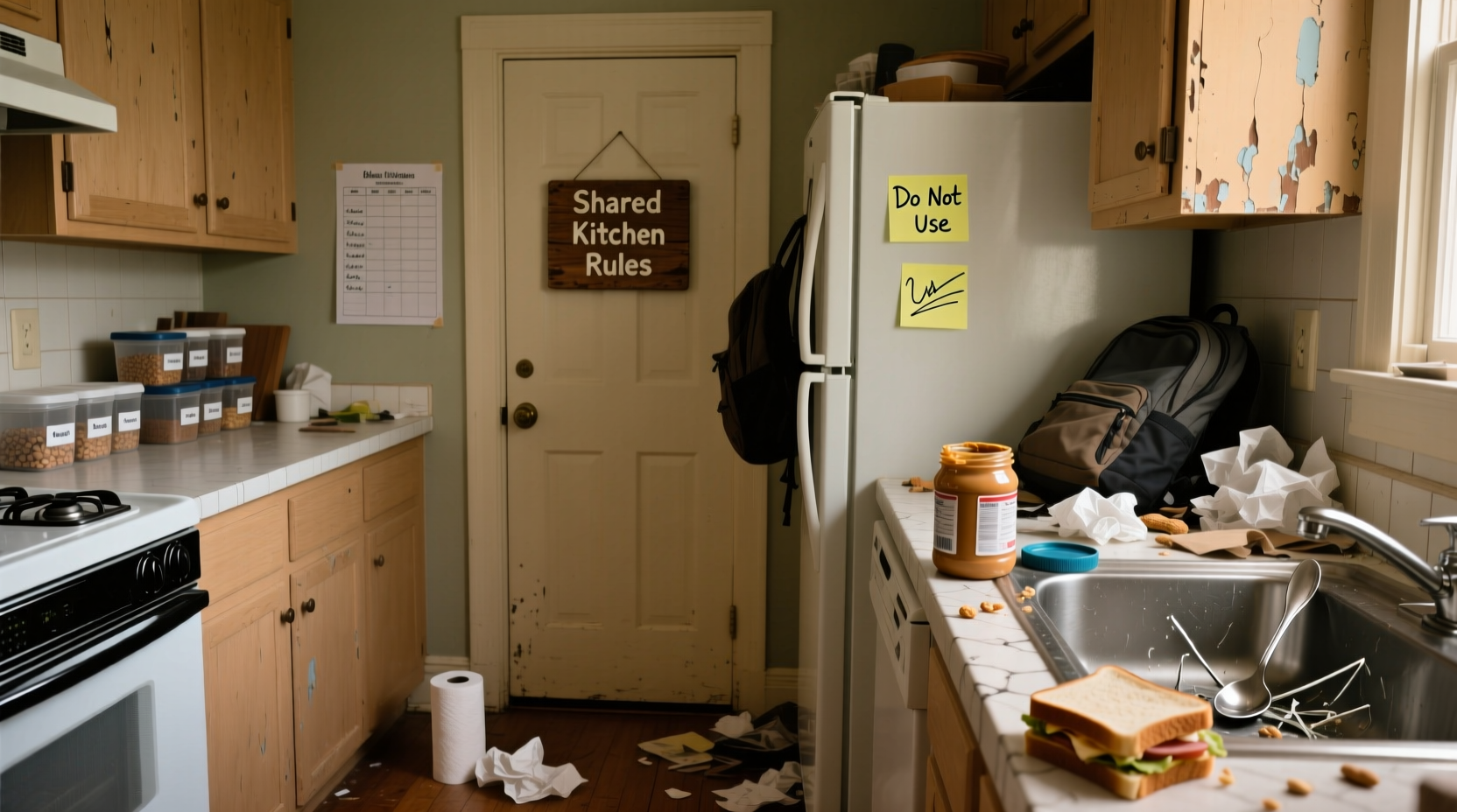 the dos and donts of sharing a kitchen with roommates