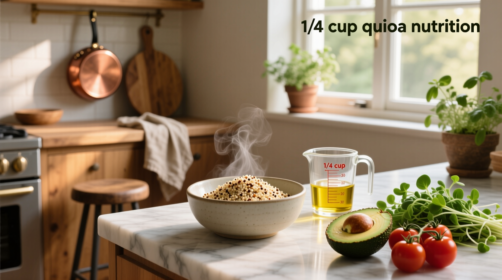 1/4 cup quinoa nutrition facts serving guide