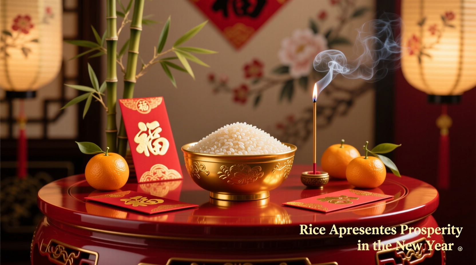 what does rice represent in the new year