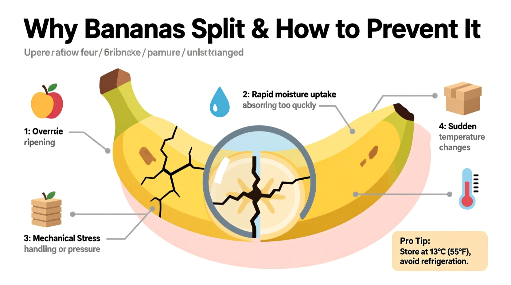 Why Are My Bananas Splitting Causes And Prevention Tips