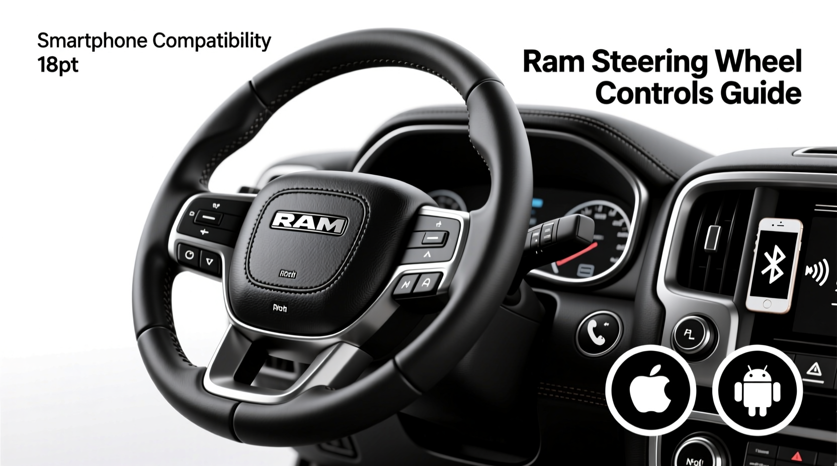 steering wheel ram smartphone compatibility