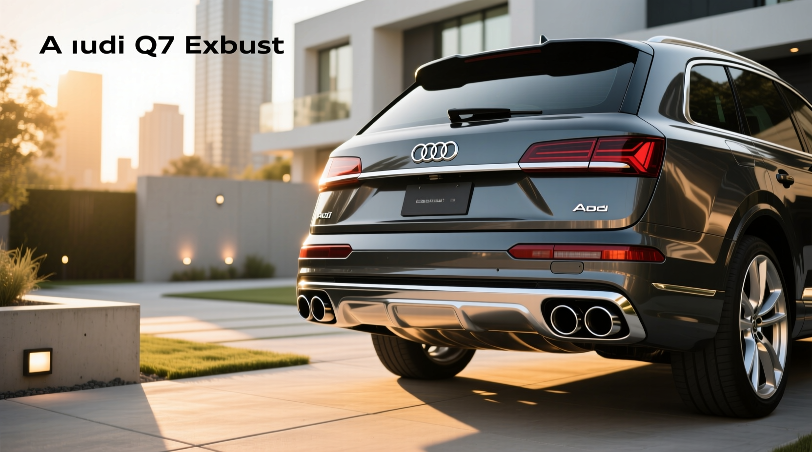 How to Upgrade or Replace Audi Q7 Exhaust Tips and System