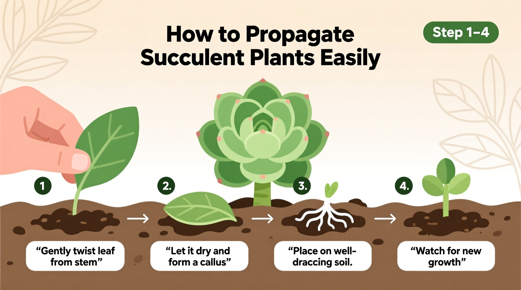 How to Propagate Succulent Plants Easily