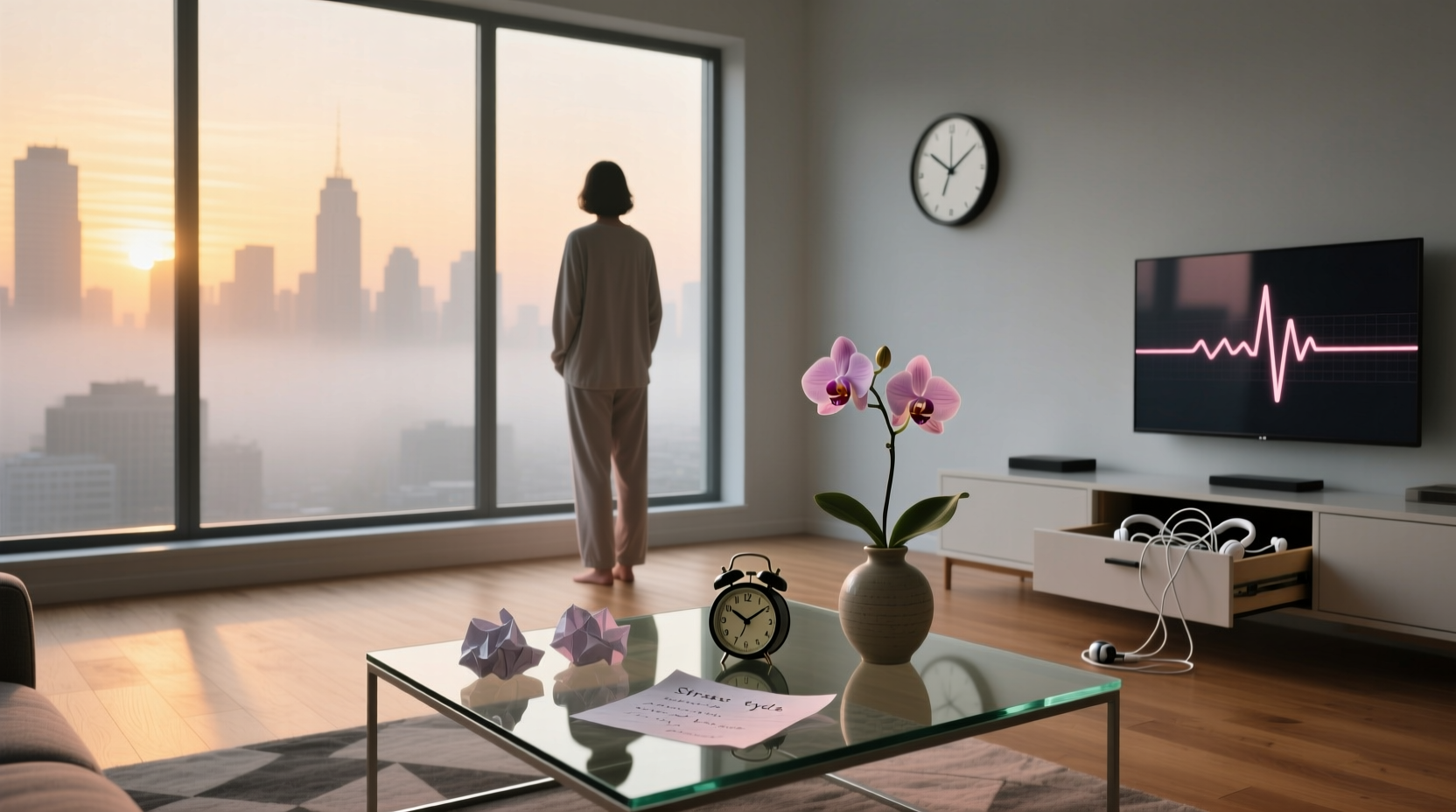 complete the stress cycle