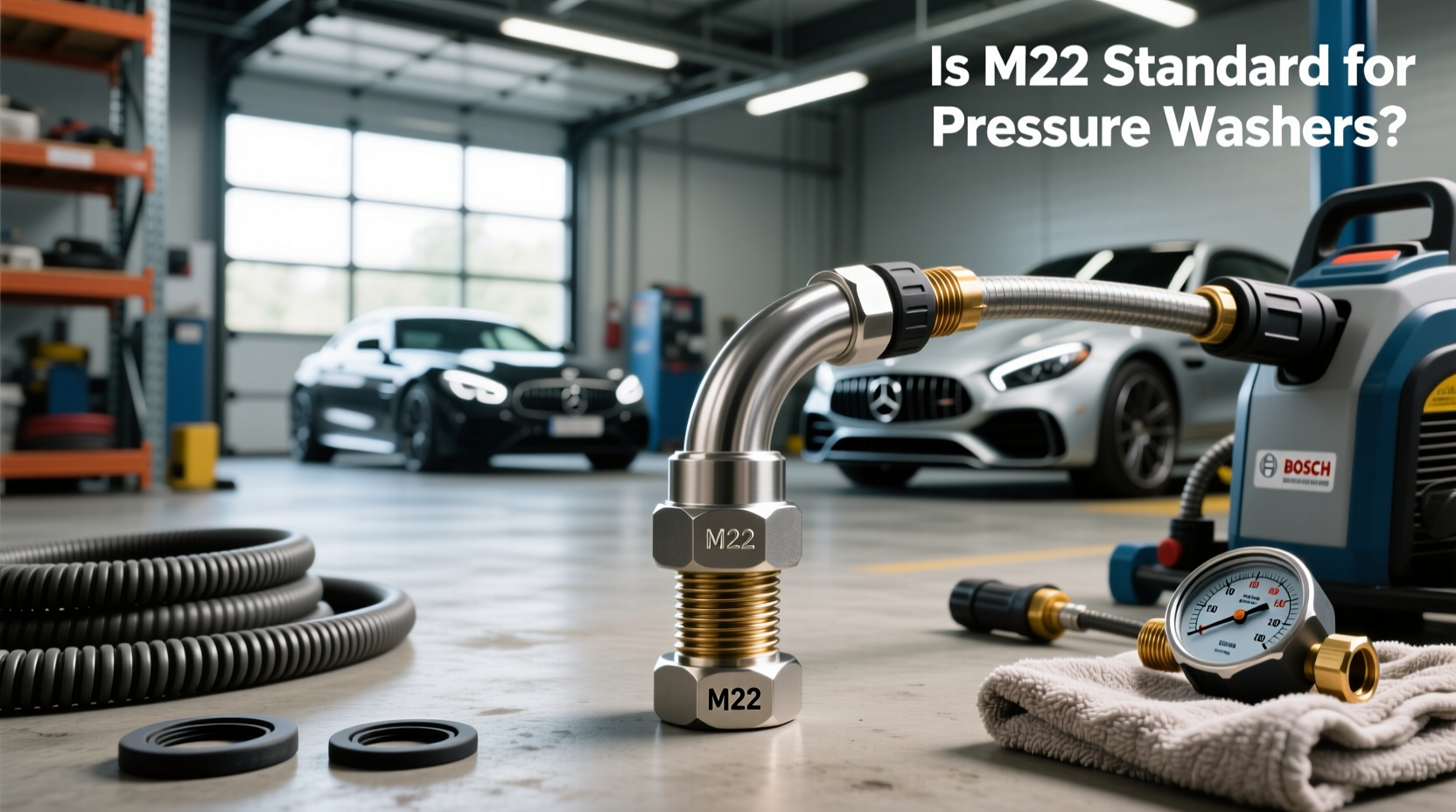 how to choose bosch car washer hose connector,Is M22 standard for pressure washers?