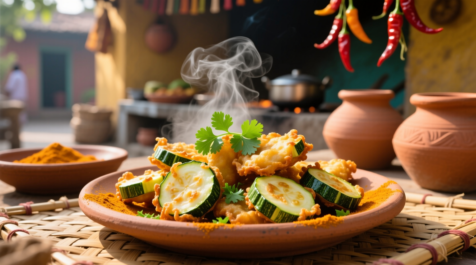 pakodas are the best way to use up summer zucchini