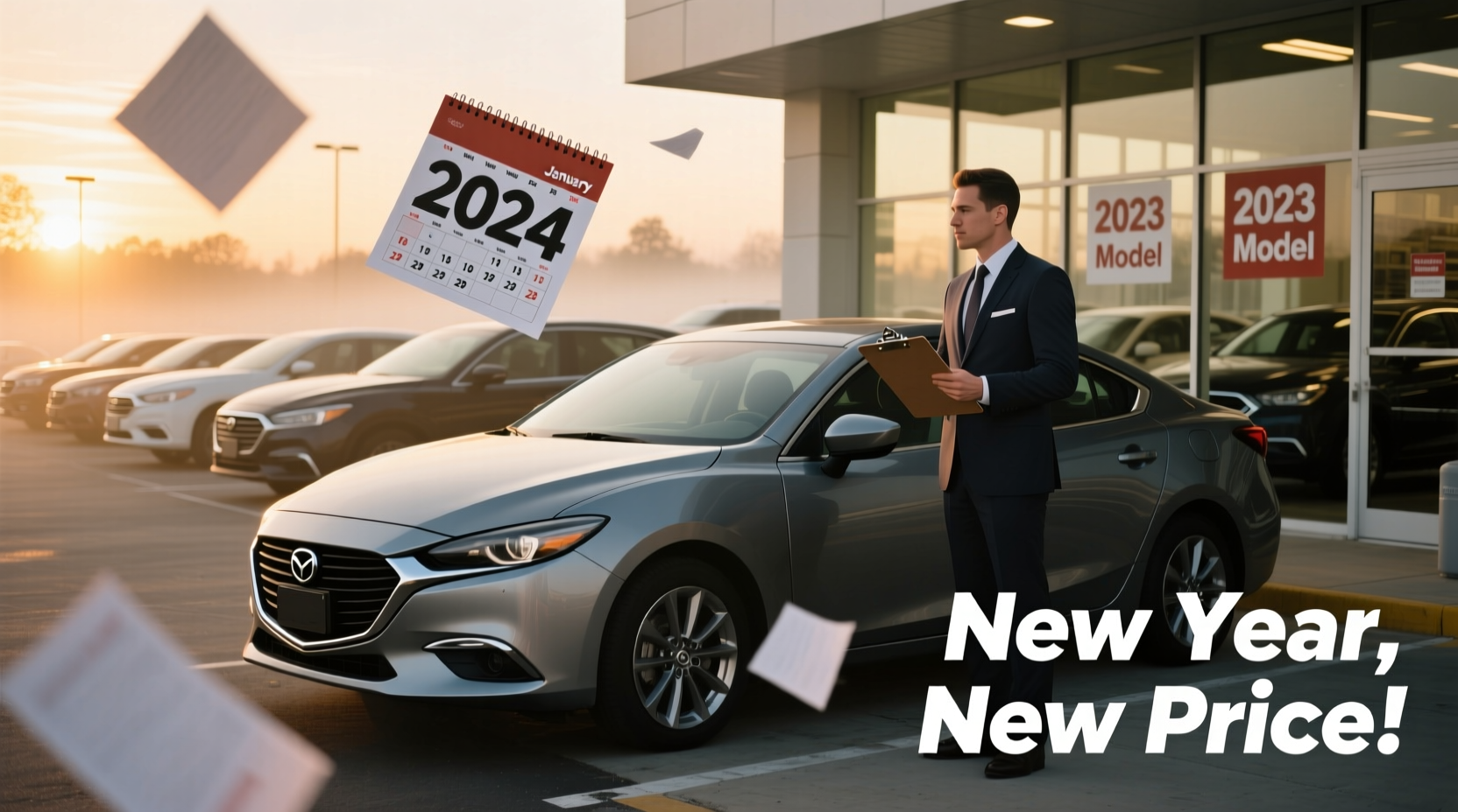 do car prices go down in the new year