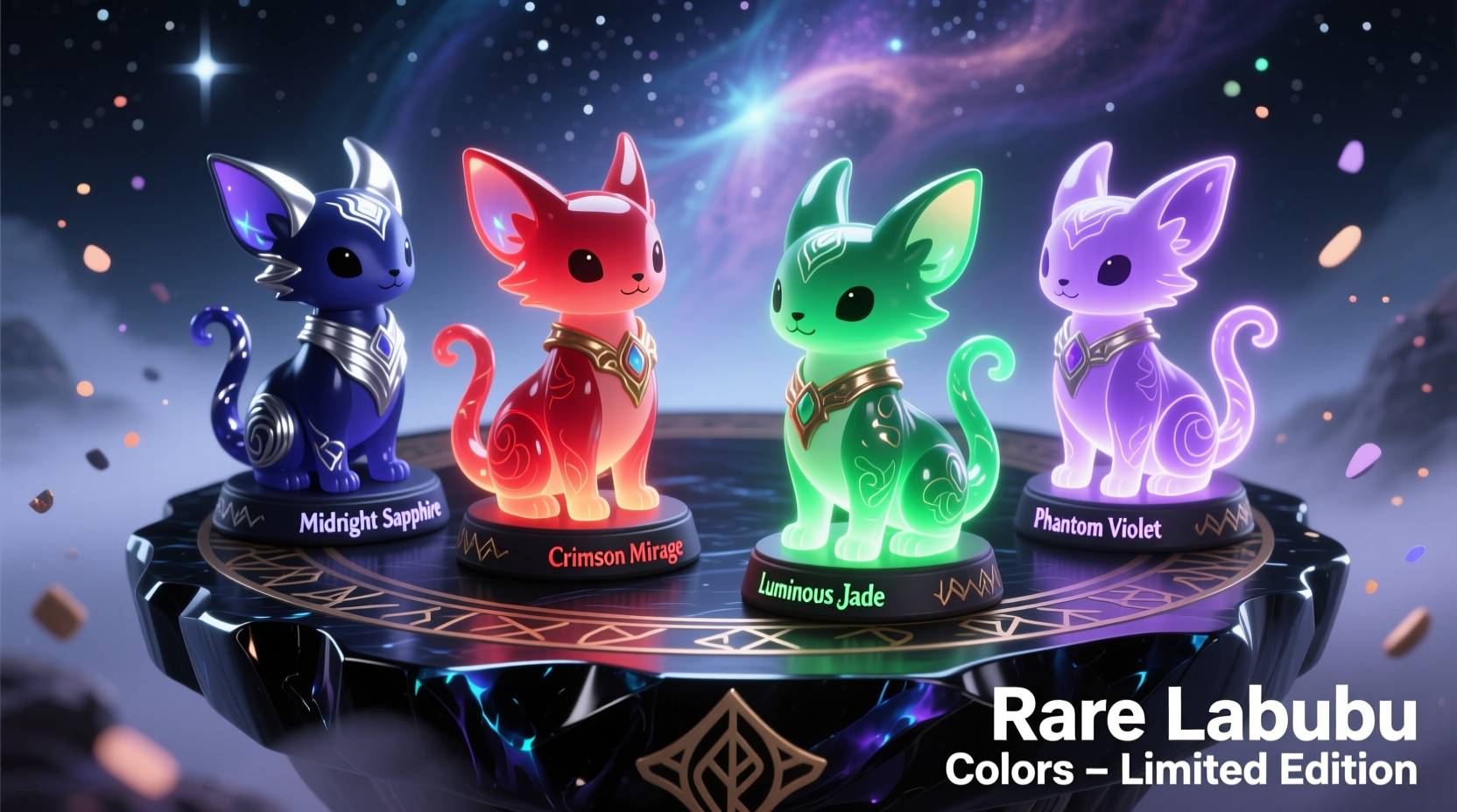 what are the rare labubu colors