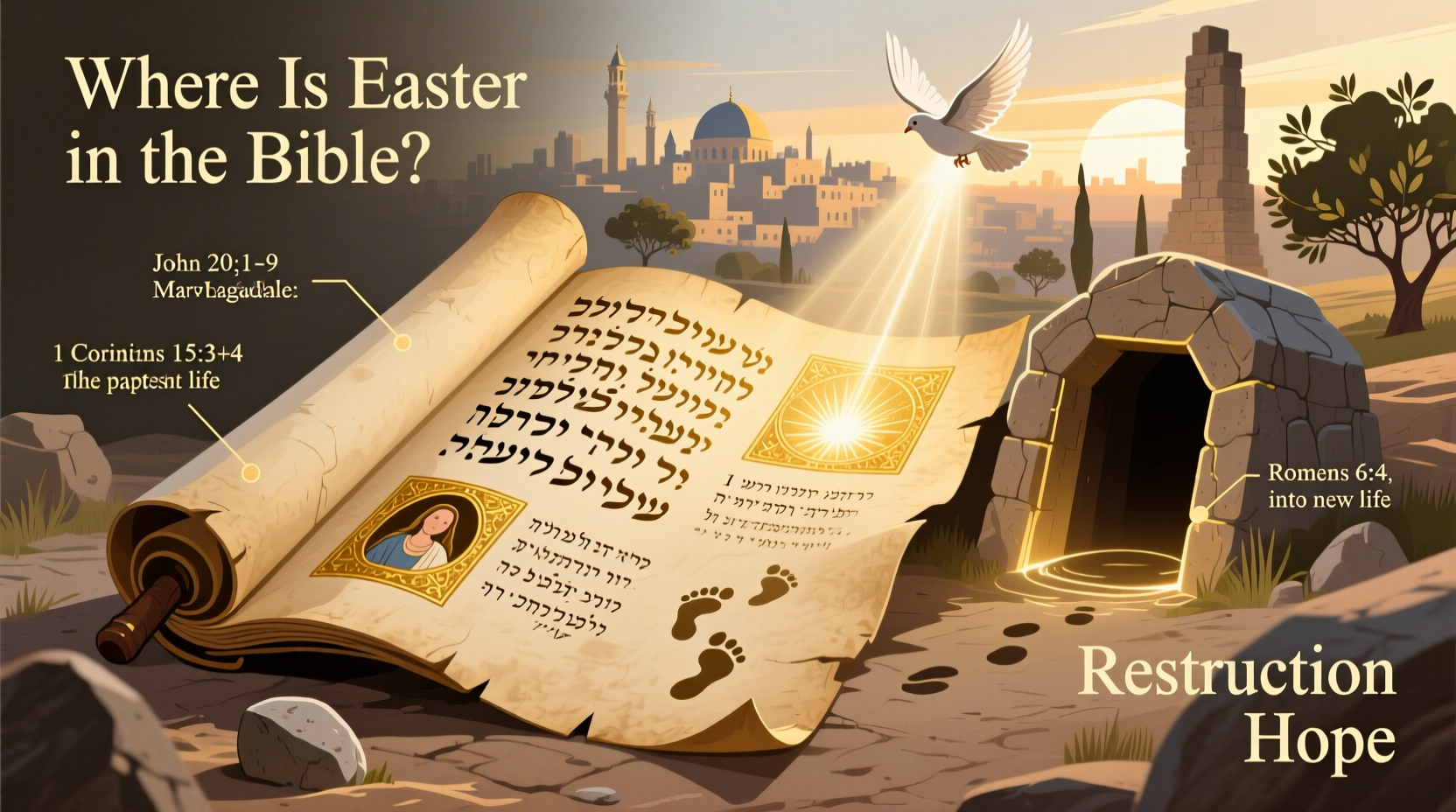 where is easter in bible