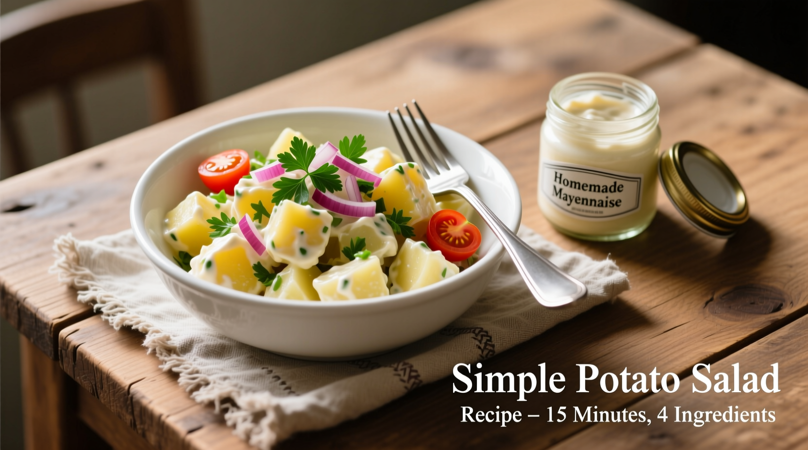 7-Ingredient Potato Salad Recipe Ready in 20 Minutes