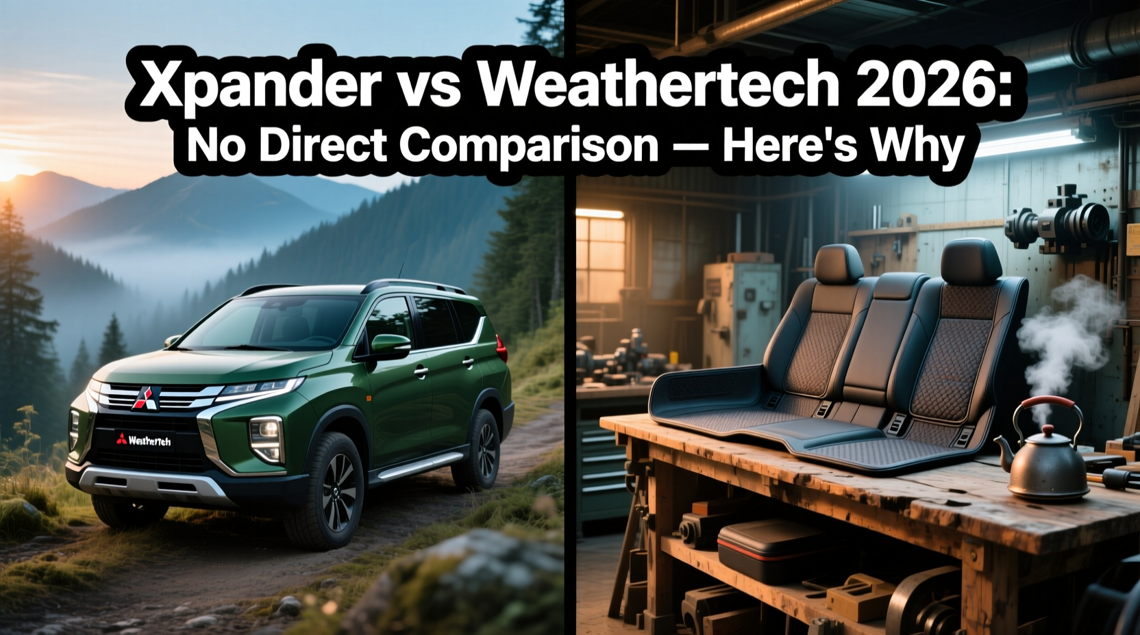 Xpander vs Weathertech 2026: No Direct Comparison — Here's Why