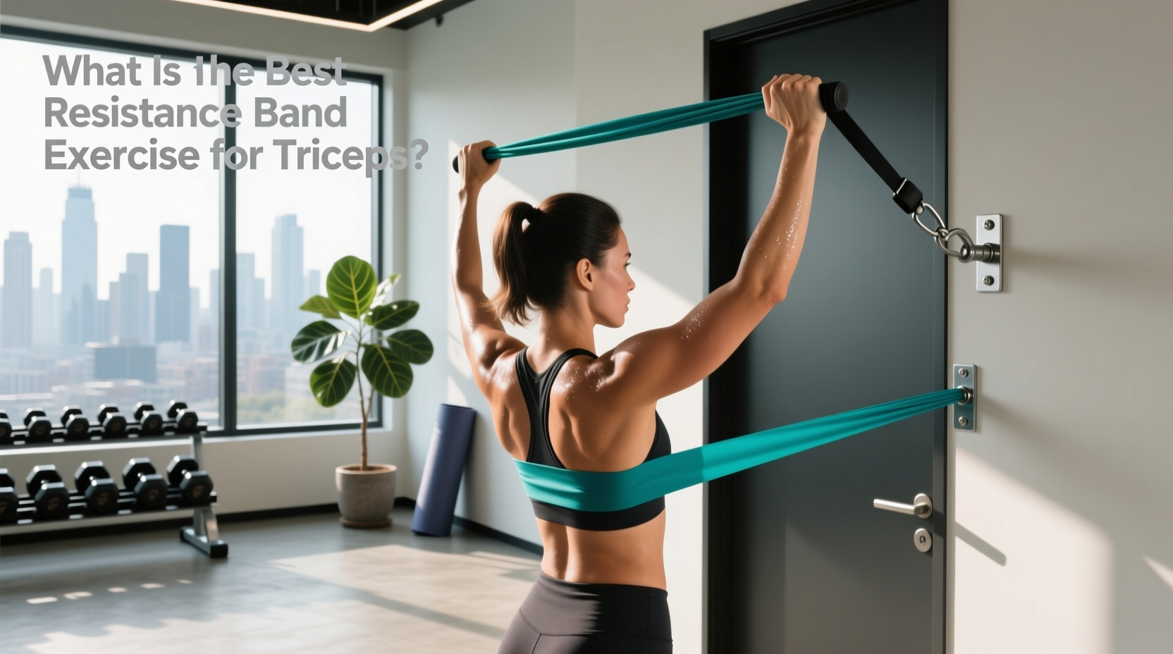 best resistance band tricep exercises