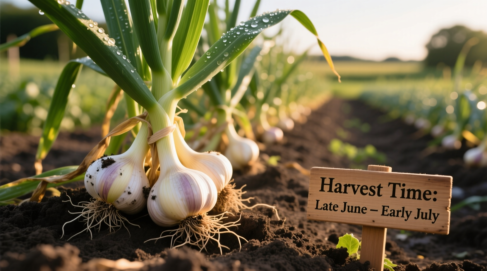 whento harvest garlic