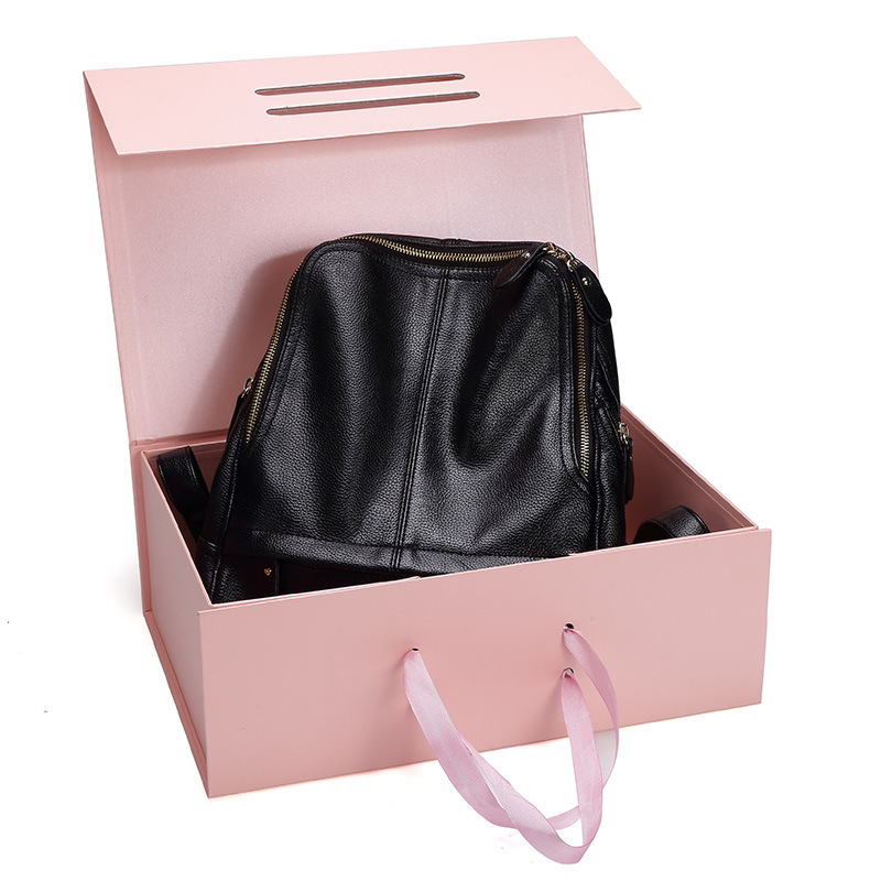 Design personalizado Fabricação de papel dobrável com caixa de presente com fábrica de caixas de madeira magnética personalizada