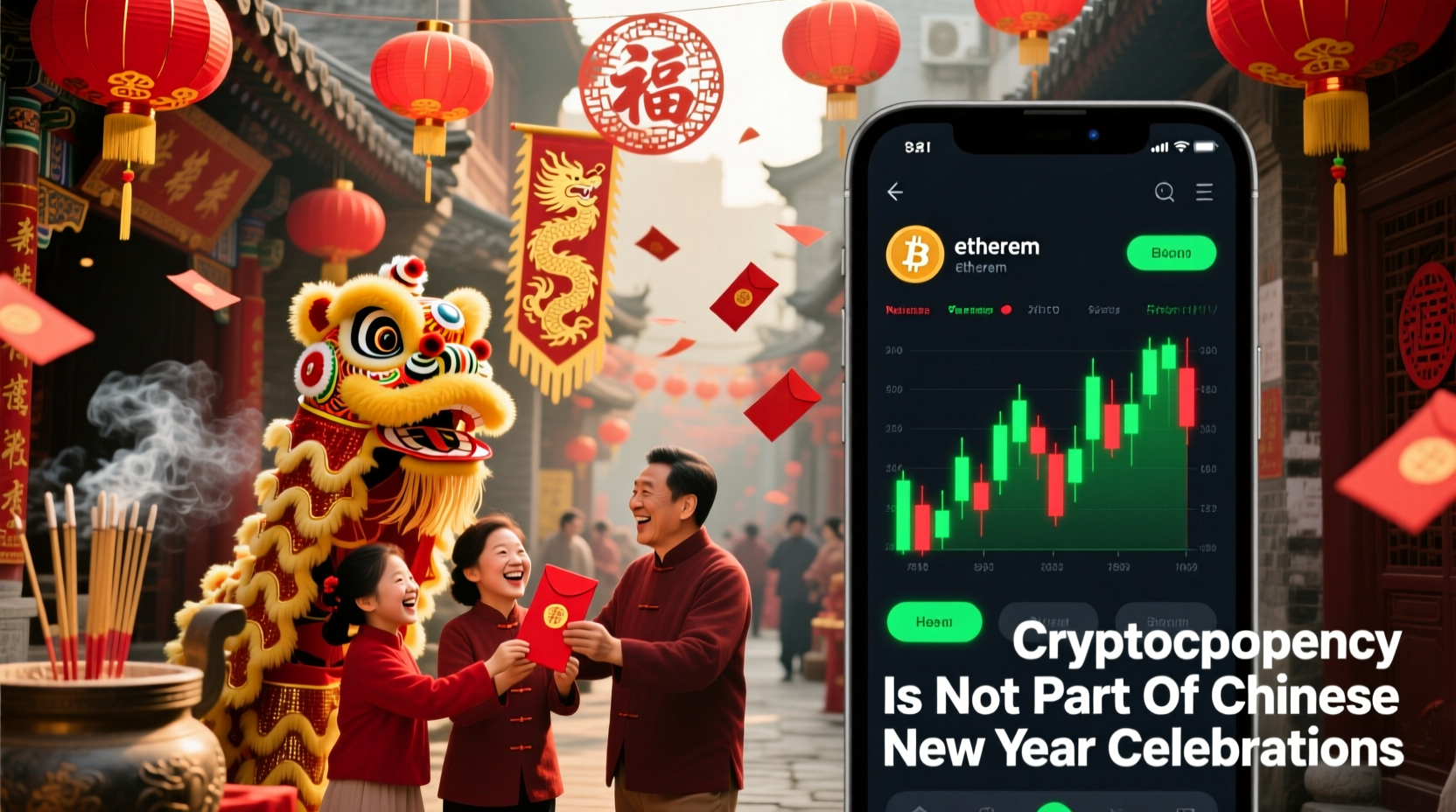 Cryptocurrency Is Not Part of Chinese New Year Celebrations