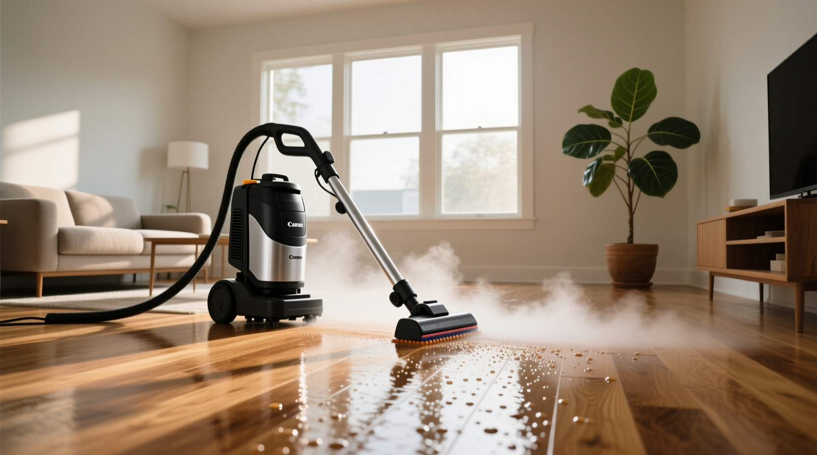 steam cleaning hardwood floors