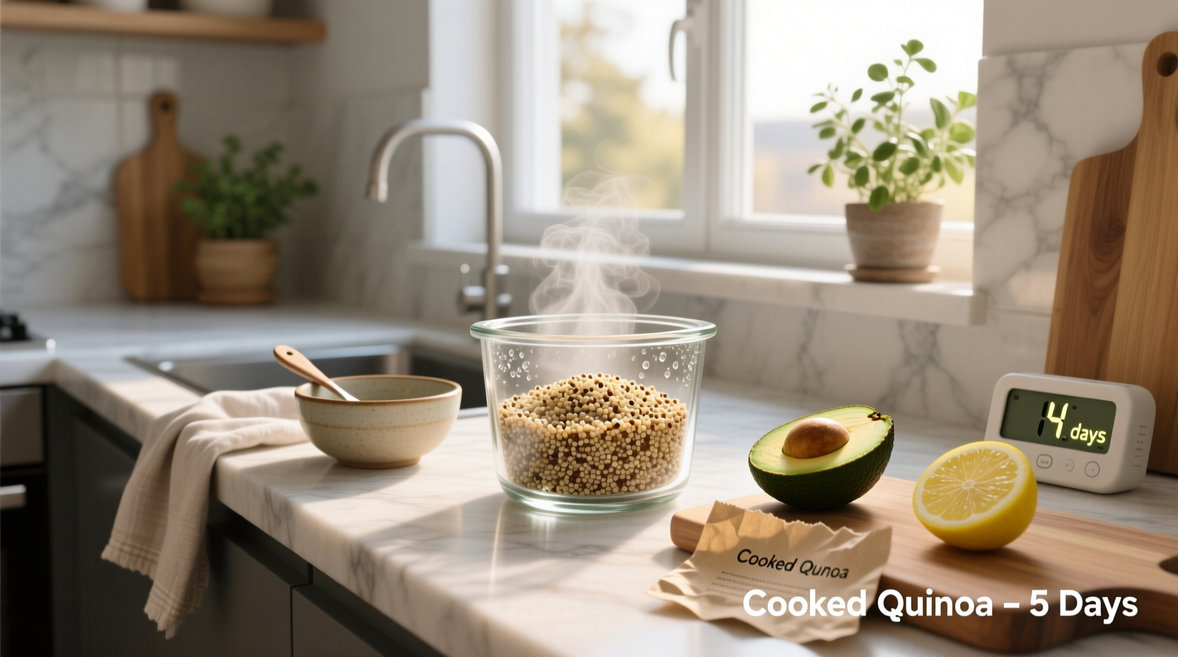 how long cooked quinoa lasts