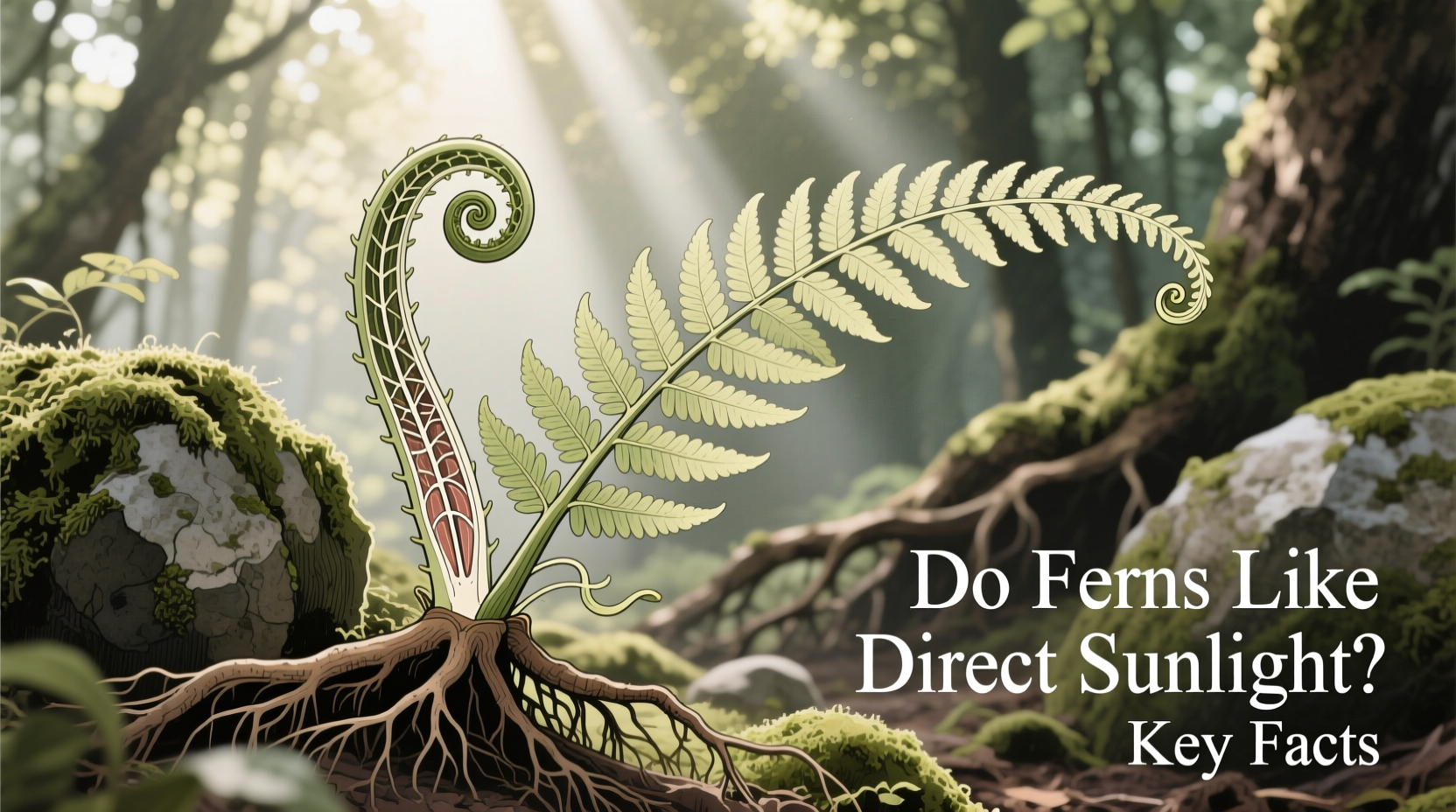 do ferns like direct sunlight