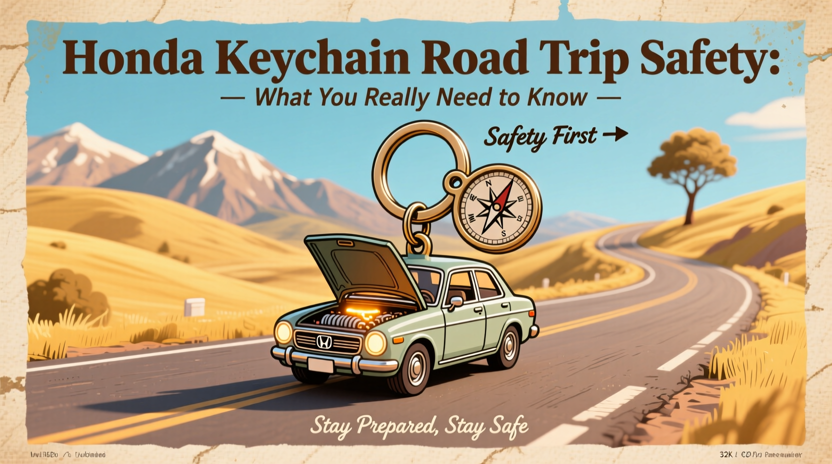 honda keychain road trip safety
