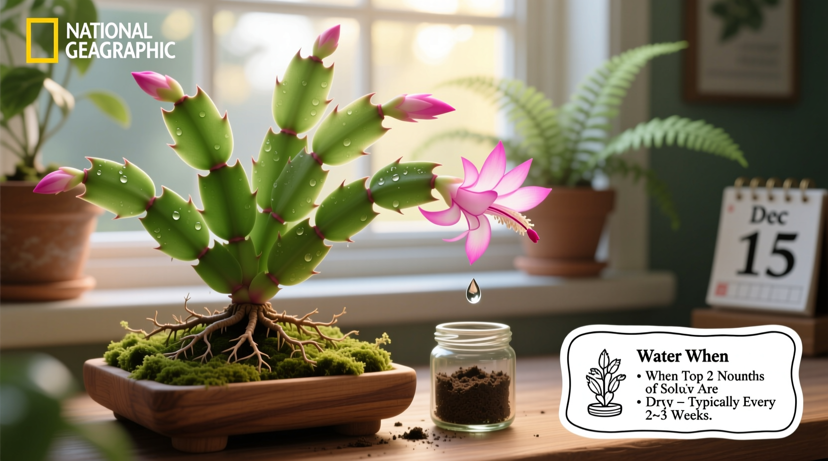 how often do you water a christmas cactus plant
