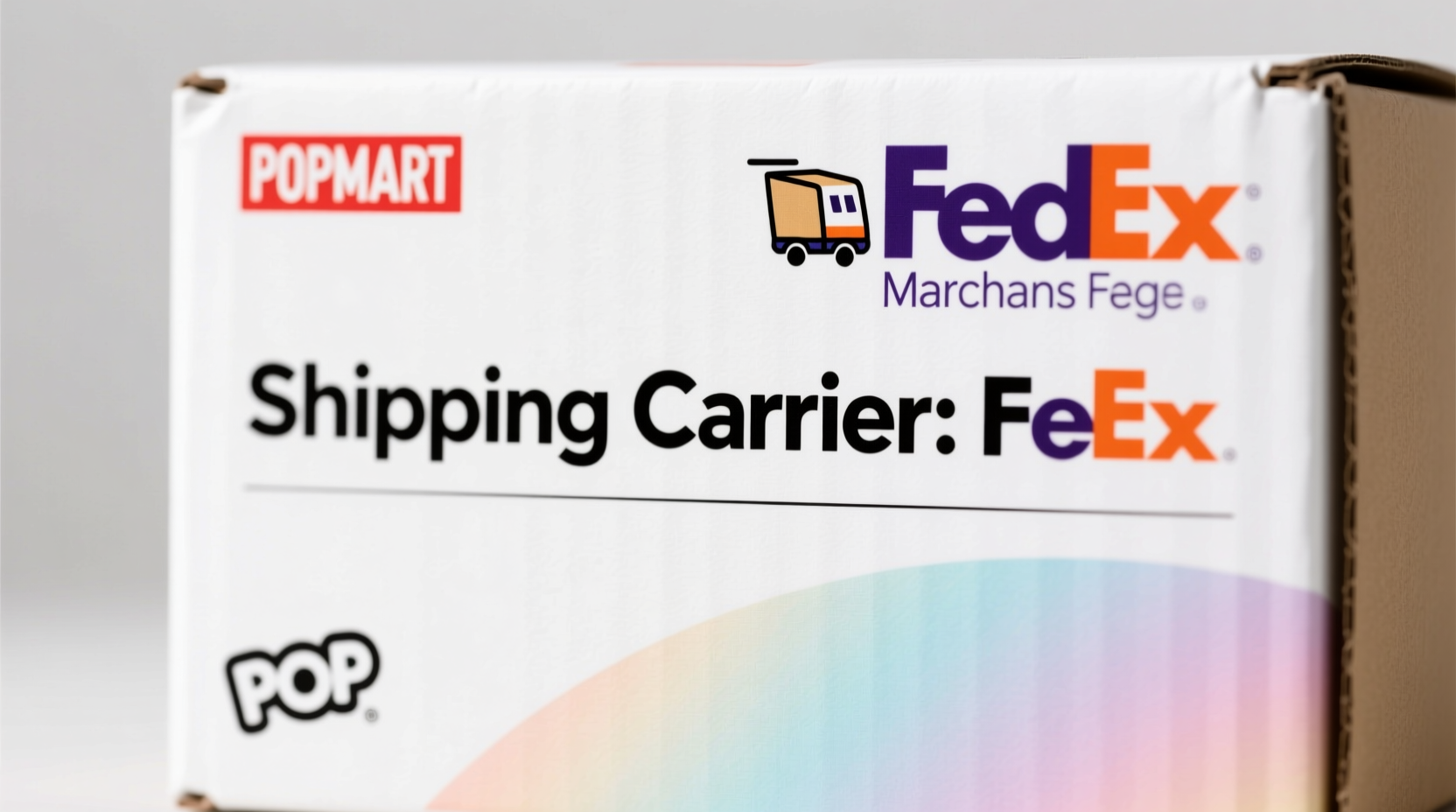 what shipping carrier does popmart us use