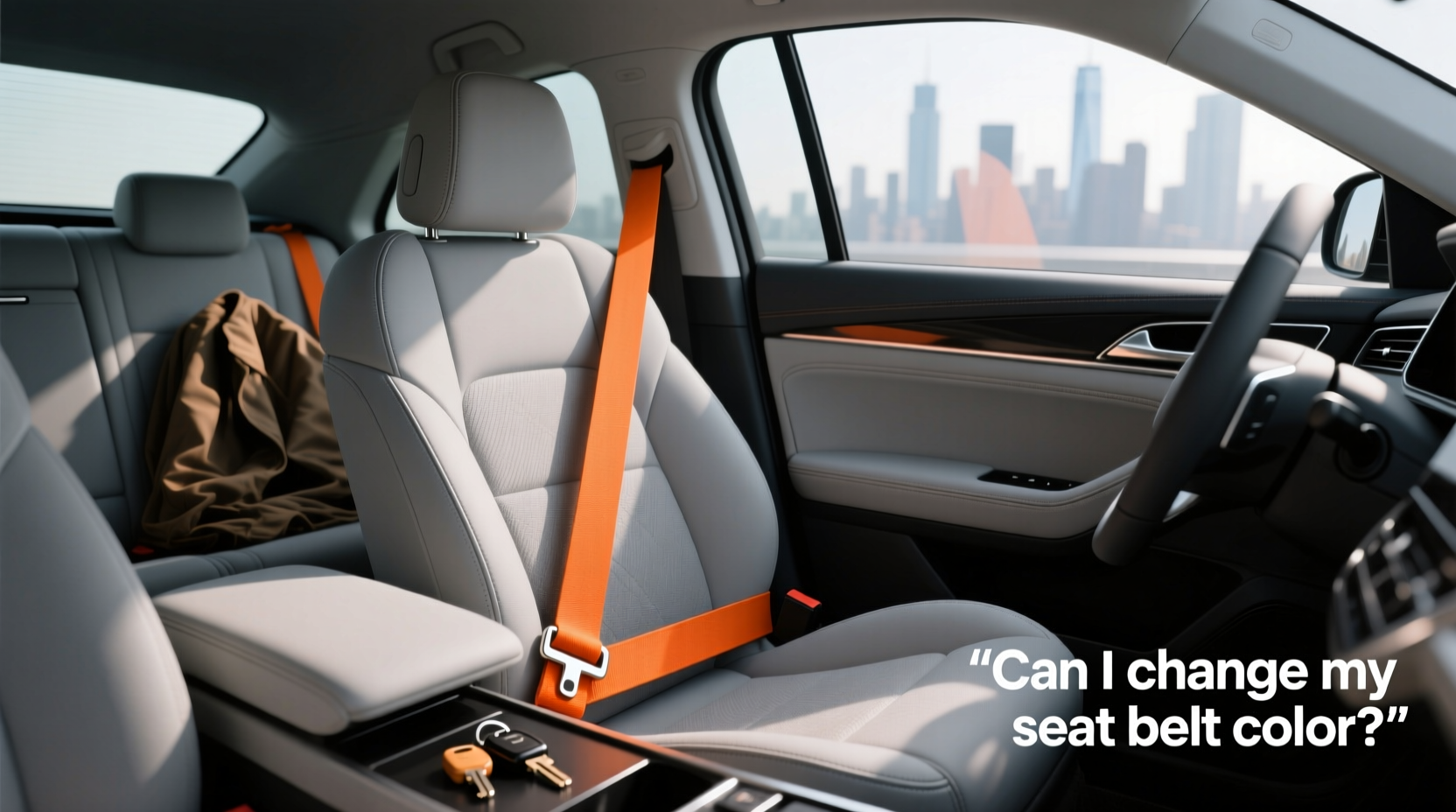 orange seat belt,Can I change my seat belt color? buying guide