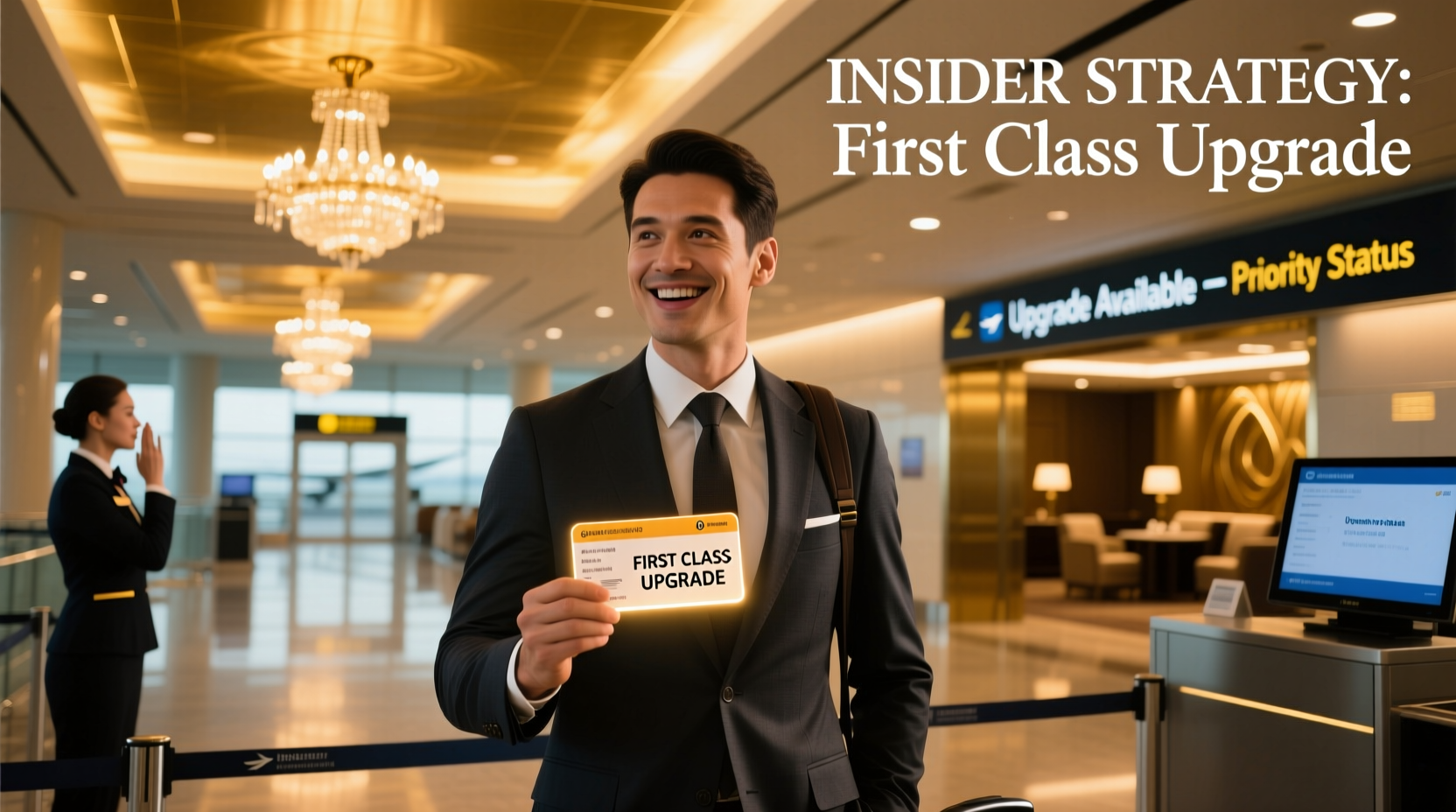 insider strategies to secure a free first class upgrade on your next flight