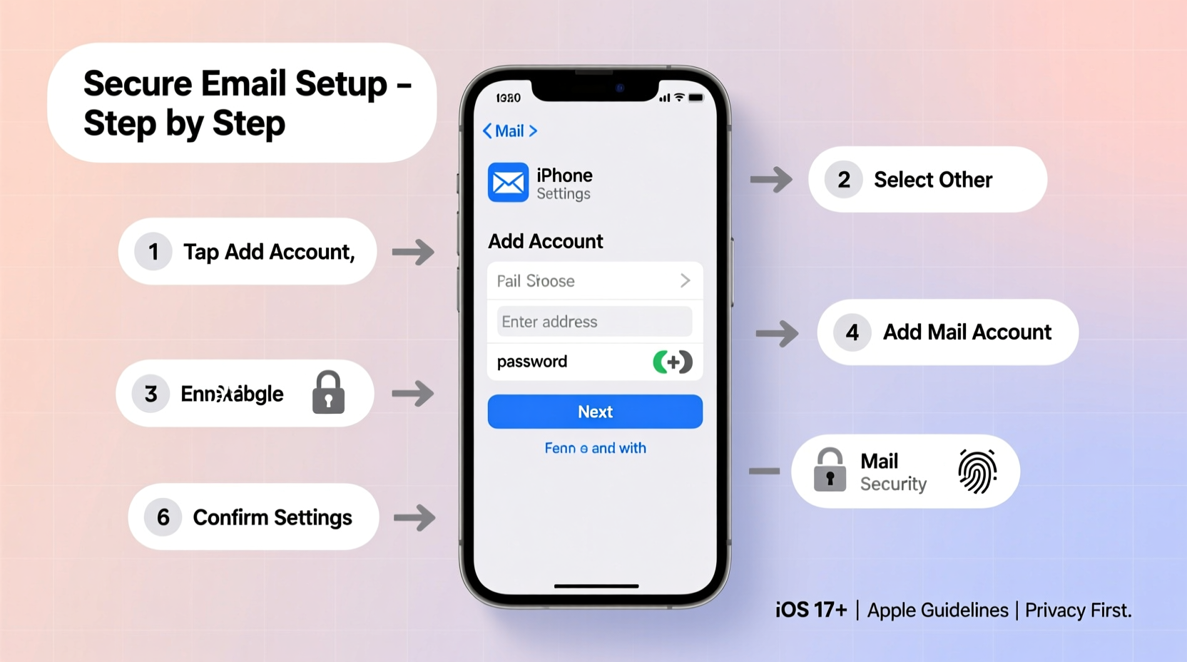 step by step guide to setting up your email on iphone easily and securely