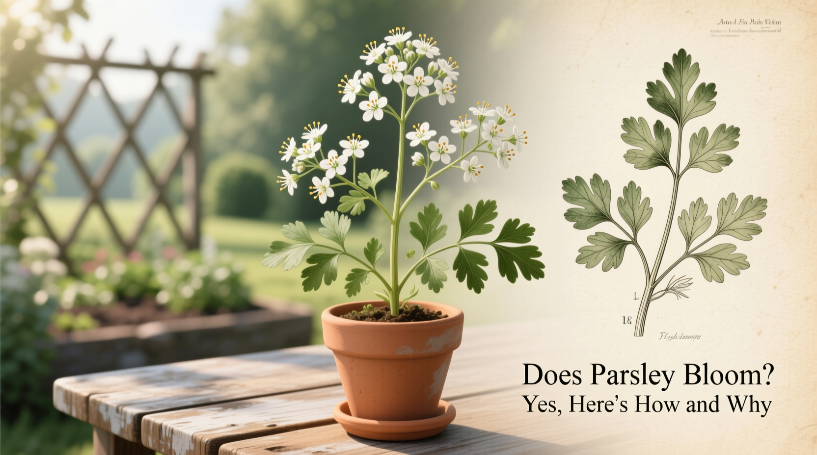 Does Parsley Bloom? Yes, Here's How and Why