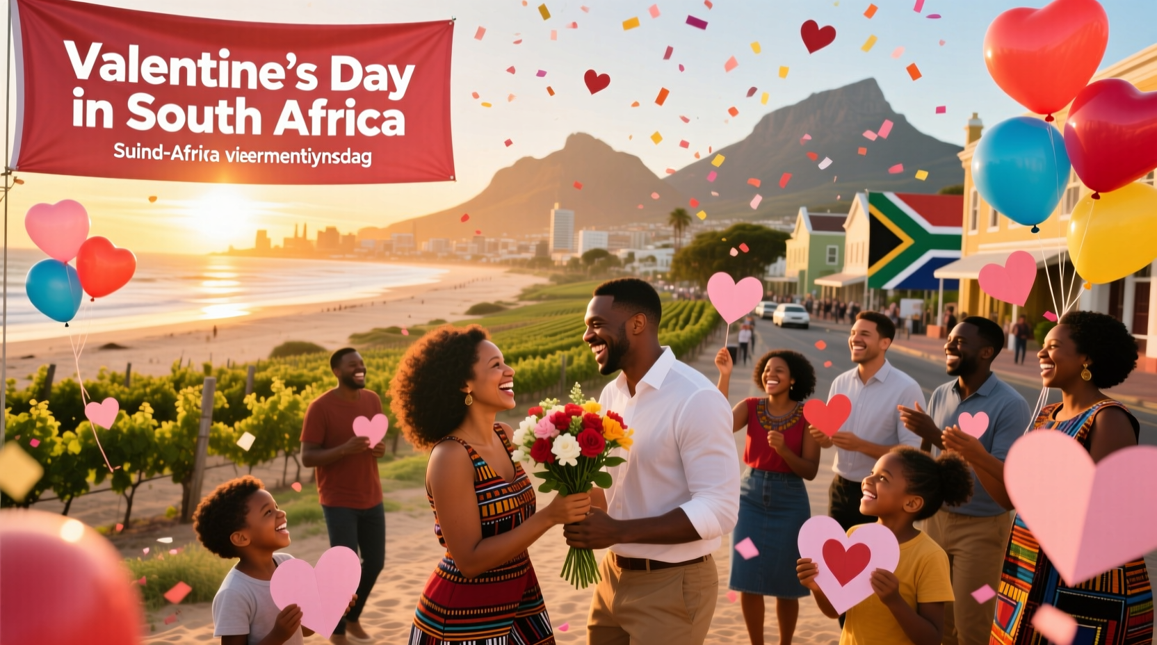 does south africa celebrate valentines day