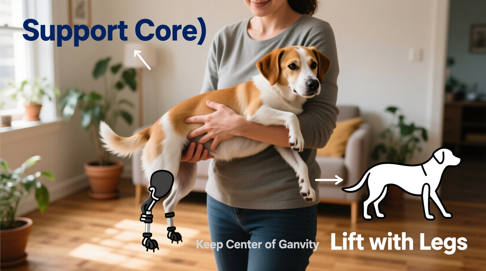 effective and safe ways to carry a dog that cant walk a step by step guide for pet owners