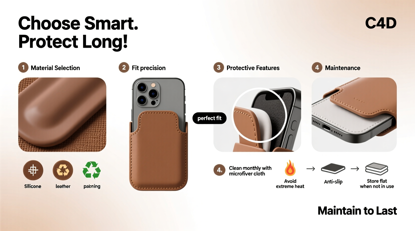 how to choose and maintain a phone sleeve for long lasting durability