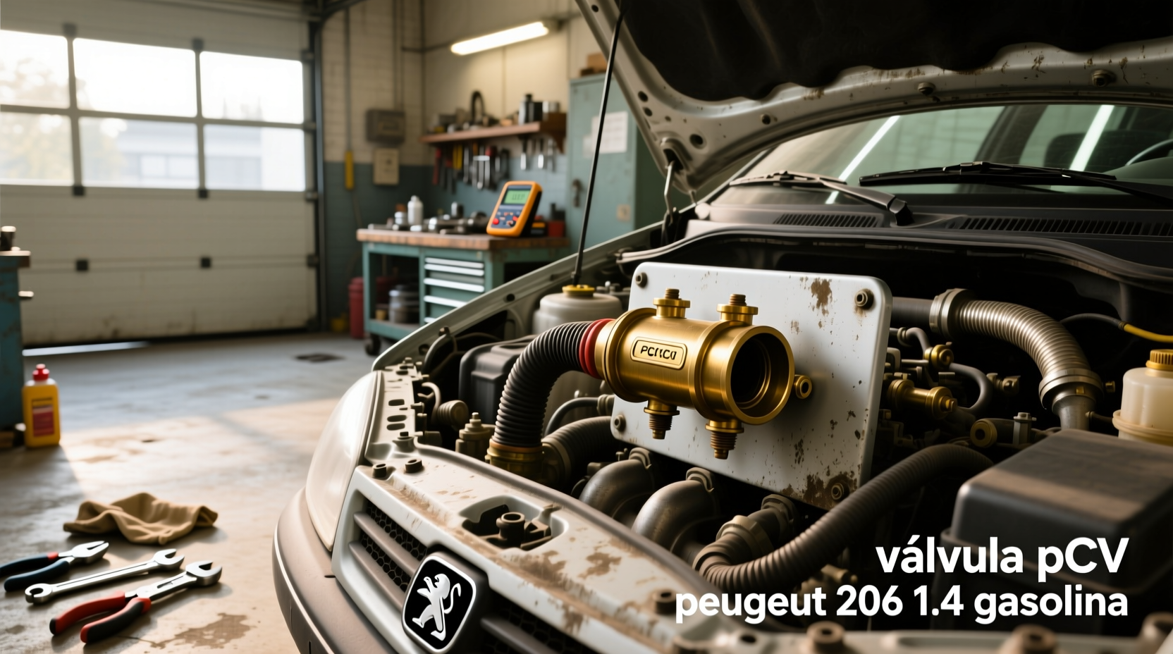 How to Replace PCV Valve on Peugeot 206 1.4 Gasolina