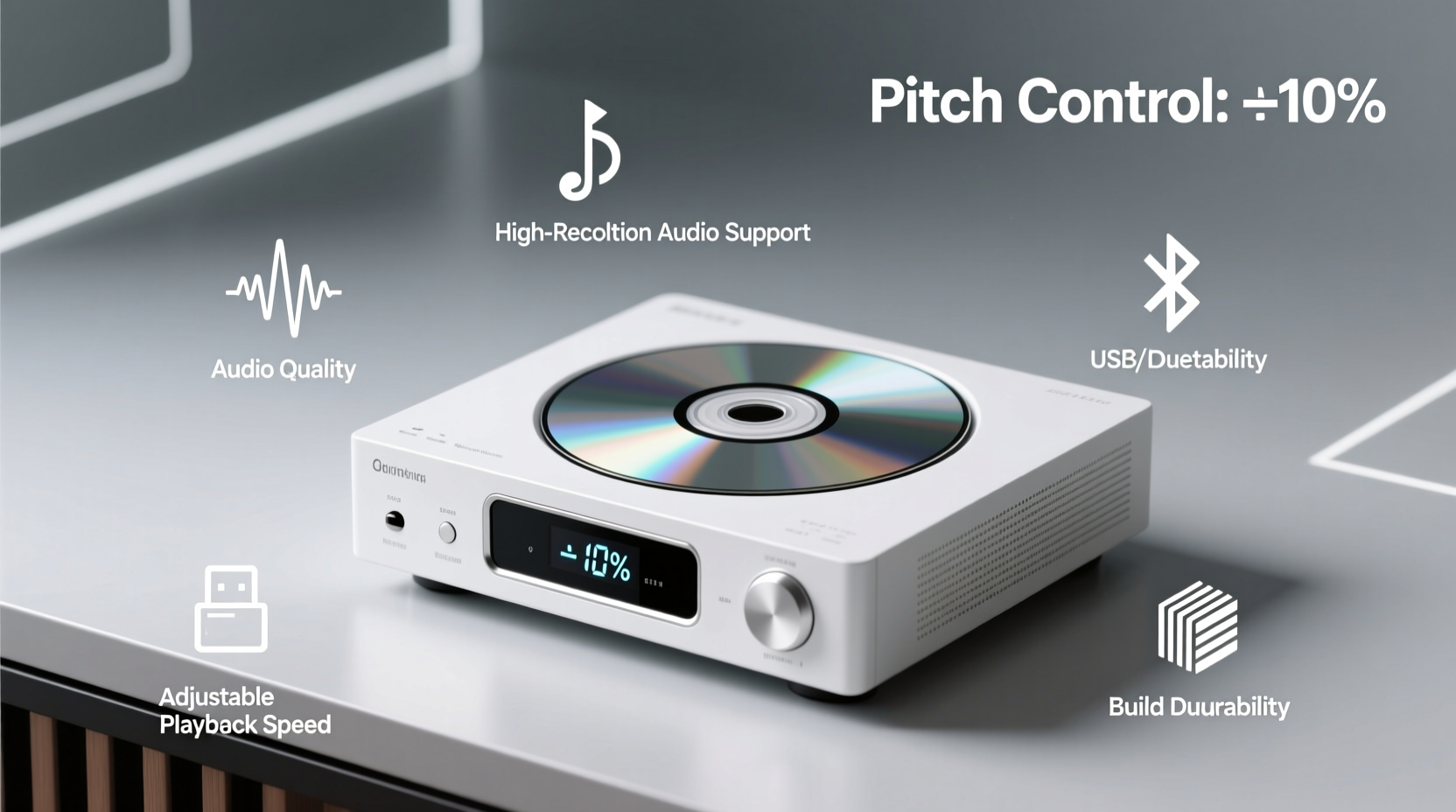 cd player pitch control